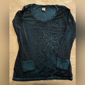 Harley Davidson - Woman’s long sleeve Shirt - size medium